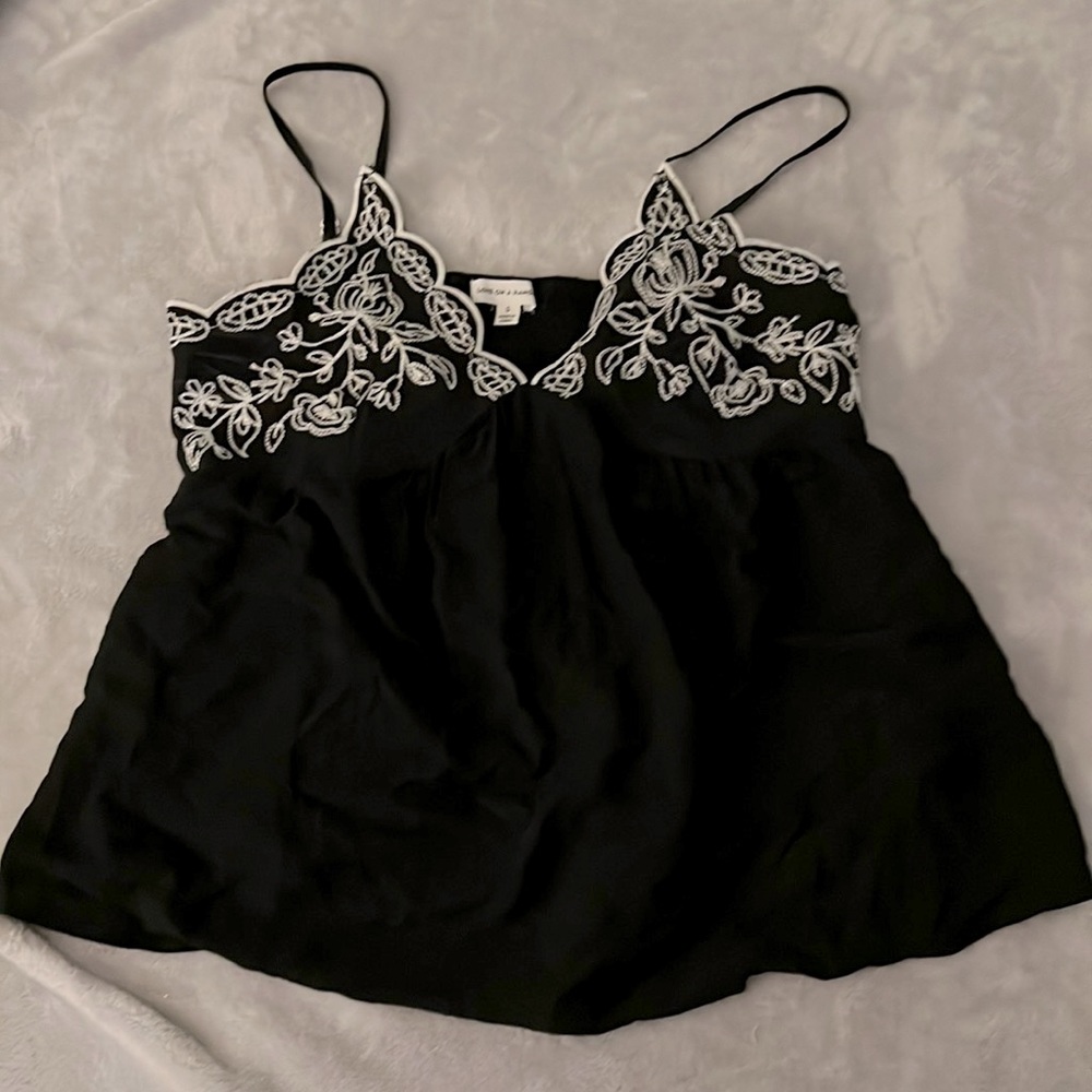 Love on a Hanger black tank top
